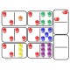 Domino Math with Acorns for Autism